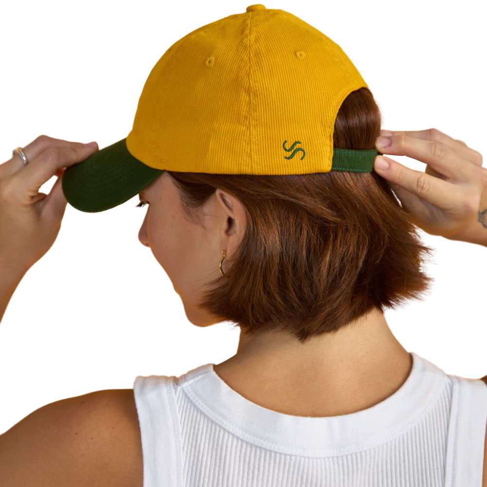 Boné Bossa Bandeira Cotele Verde e Amarelo