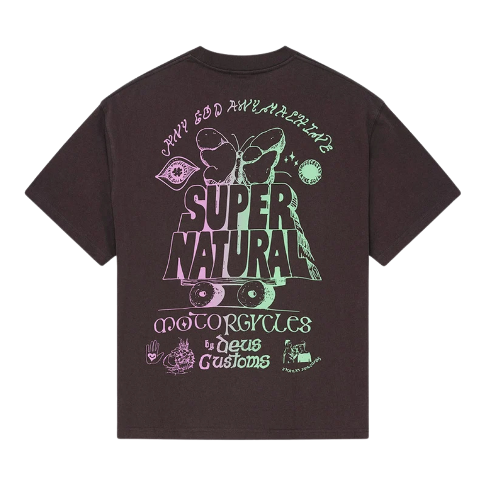 Camiseta Deus Ex Machina Temple Torque Cinza