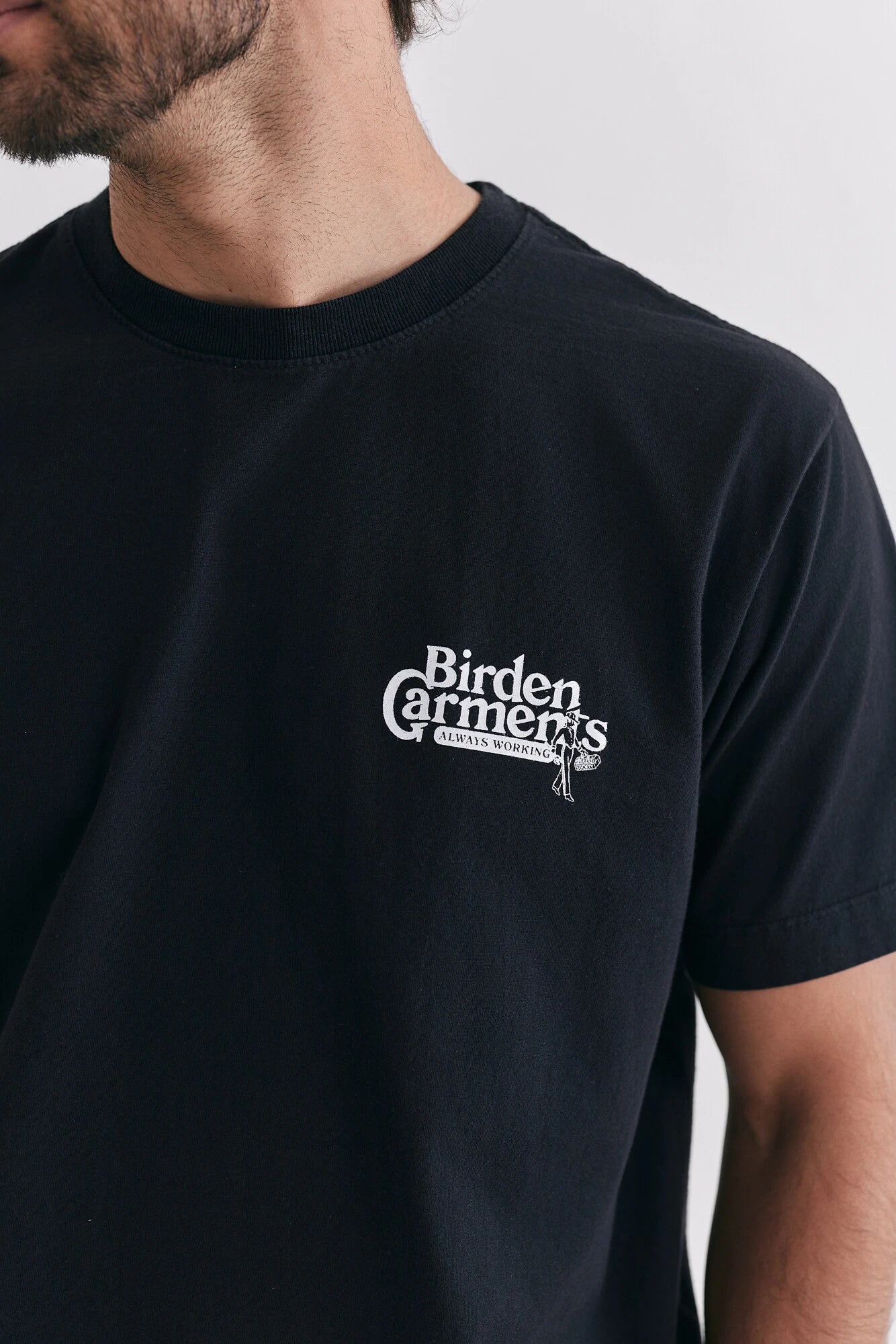 Camiseta Birden Always Working Preta