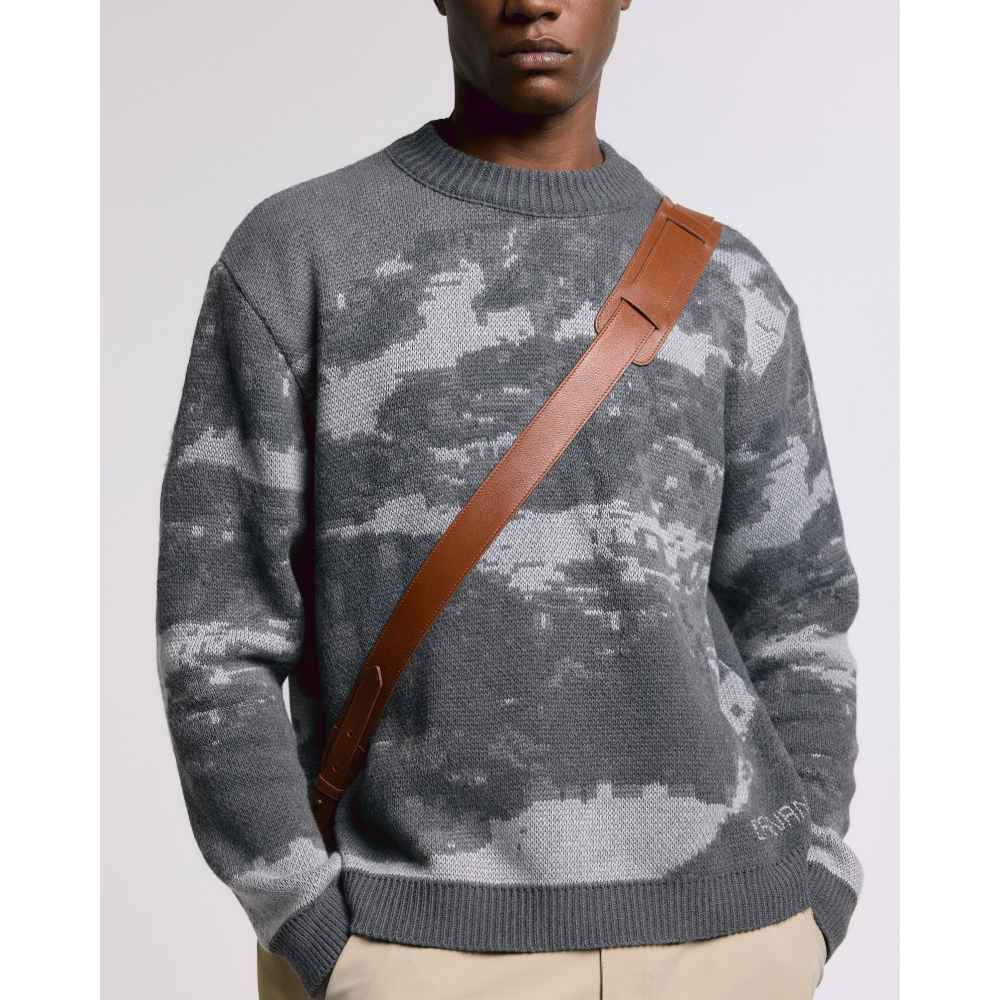 Casaco Tricot Carnan Mountain Cinza