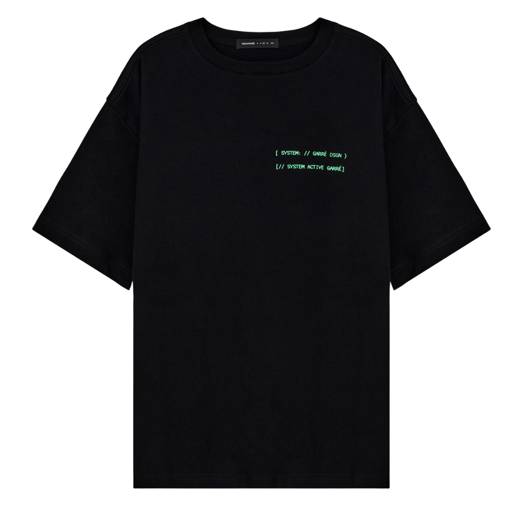 Camiseta Garré Codes Preta