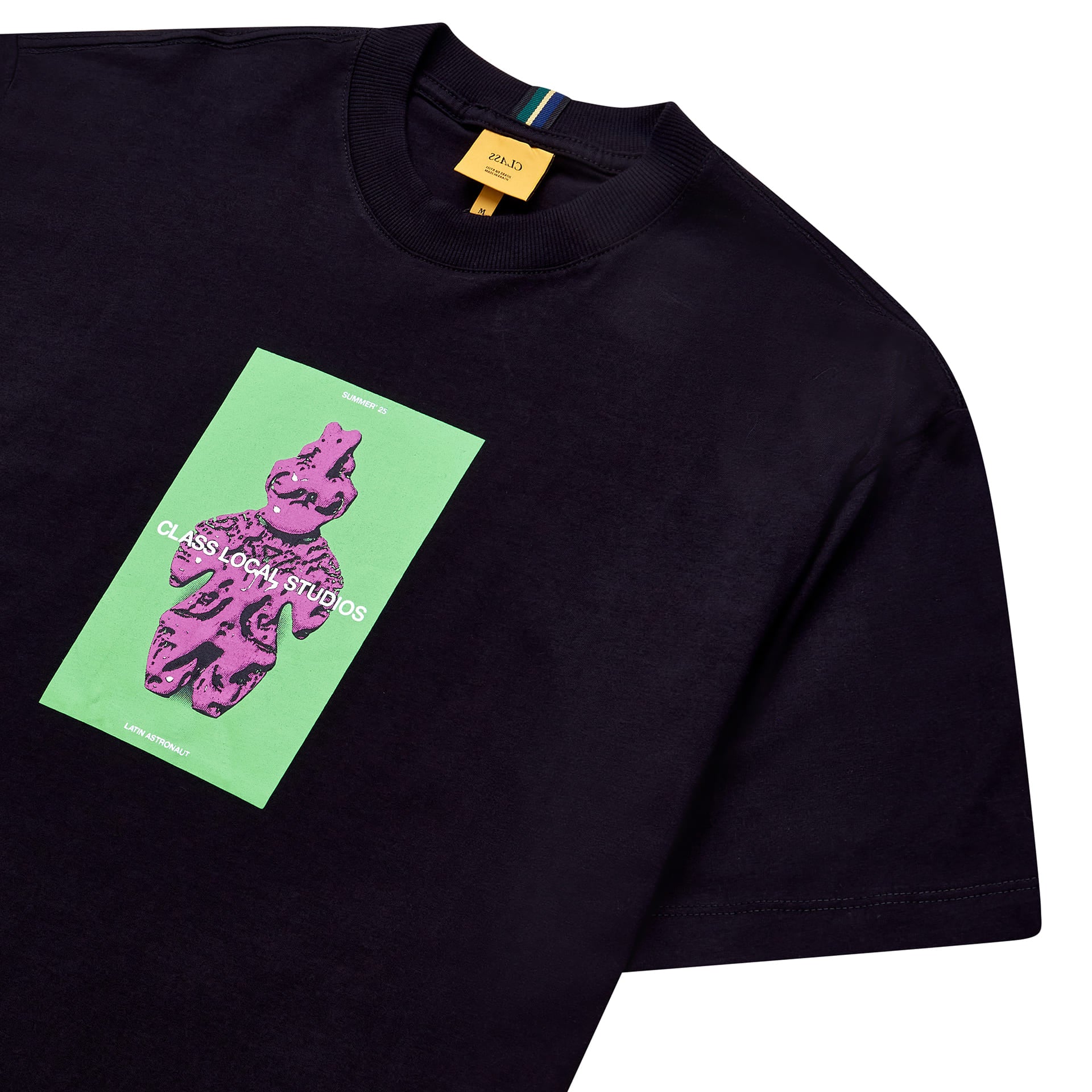 Camiseta Class Latin Astronaut Preta