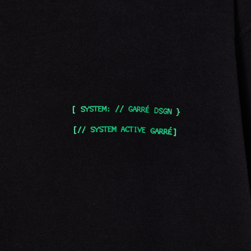 Camiseta Garré Codes Preta
