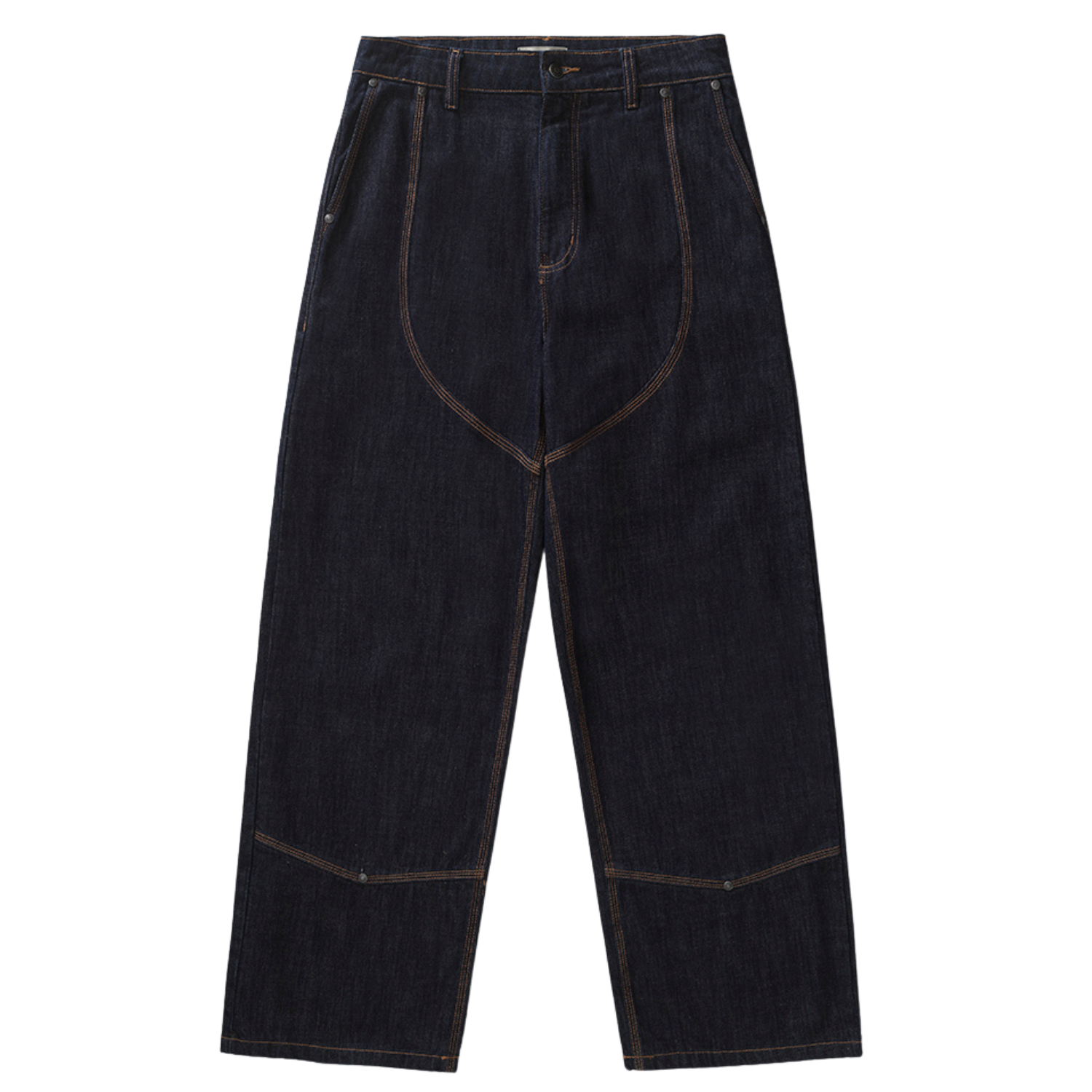 Calça Carnan Double Knee Raw Denim