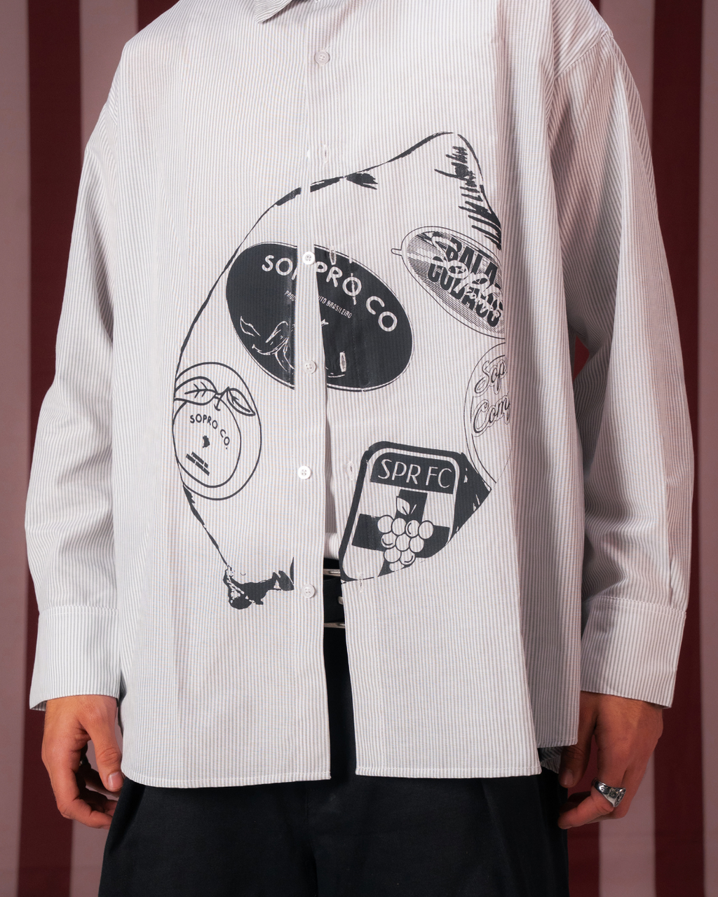 Camisa Sopro Acid Listrada