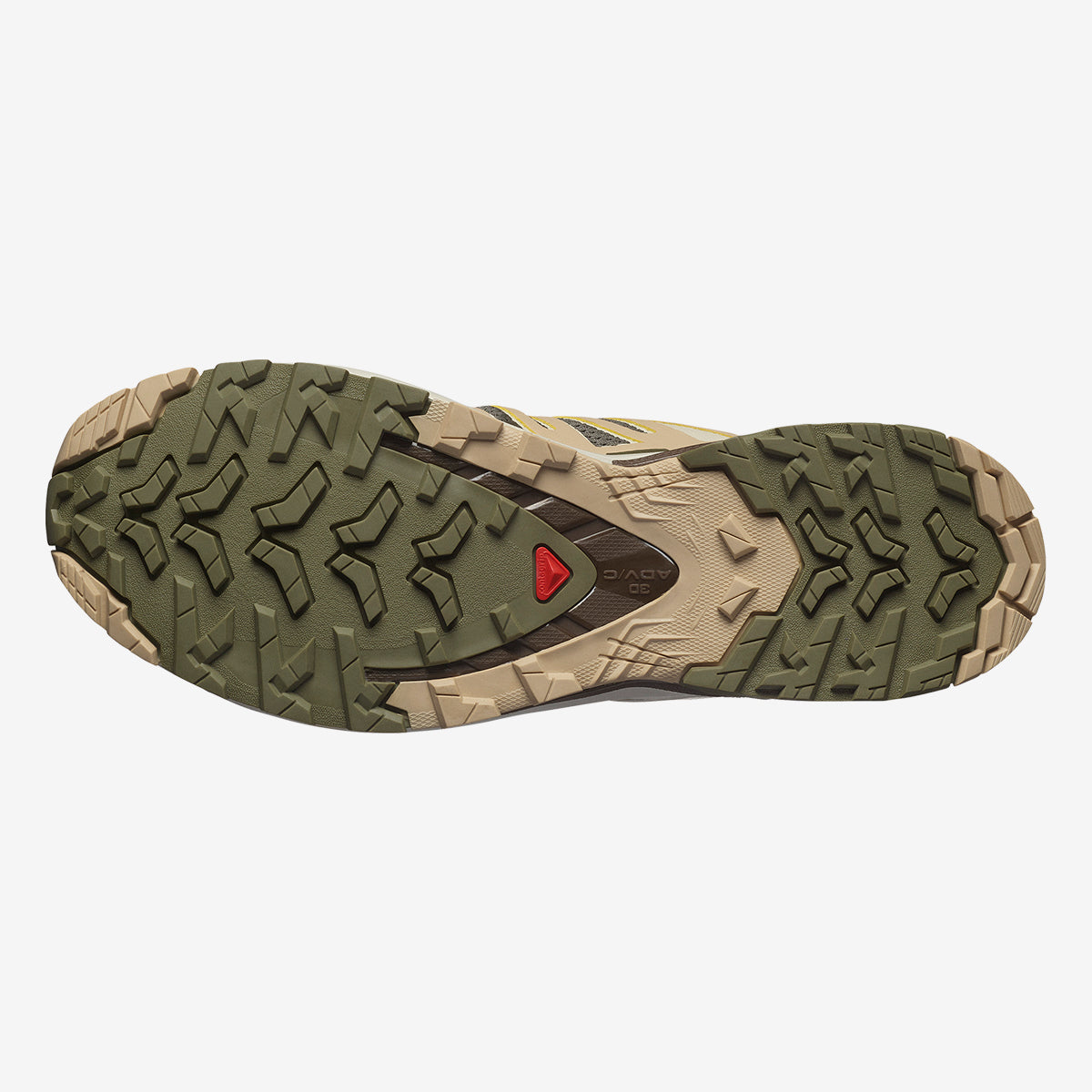 Tênis Salomon XA PRO 3D V9 Masculino Verde e Bege