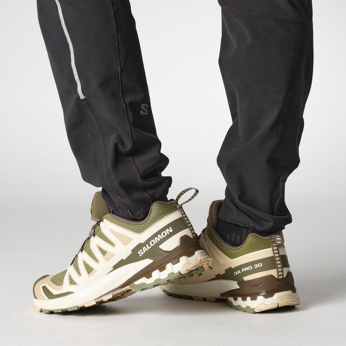 Tênis Salomon XA PRO 3D V9 Masculino Verde e Bege