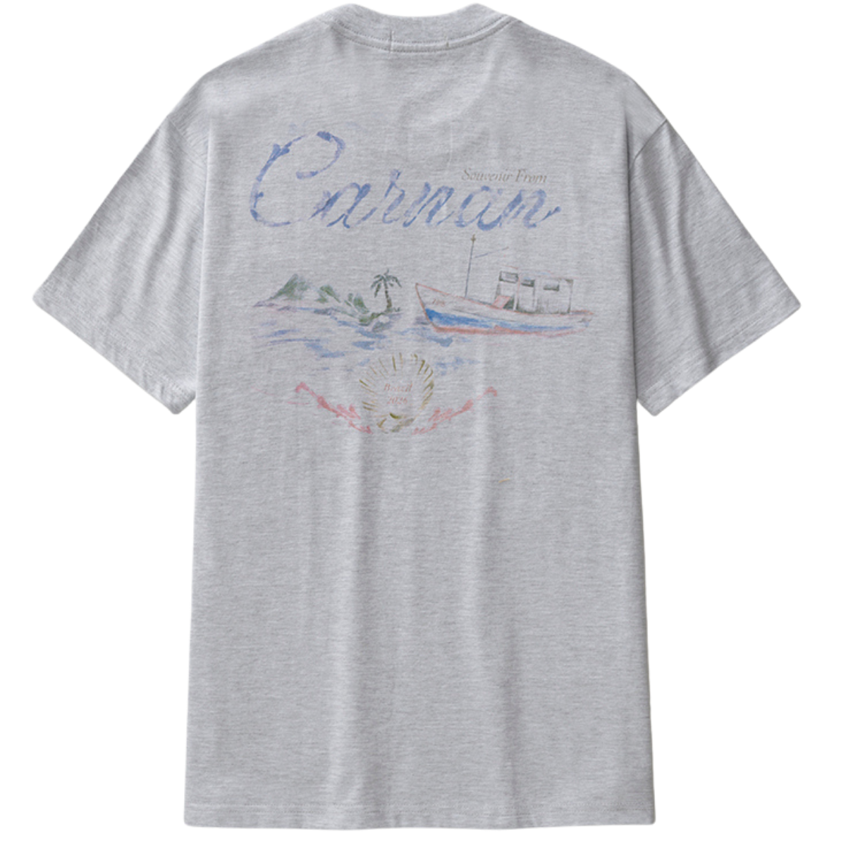 Camiseta Carnan Boat Cinza