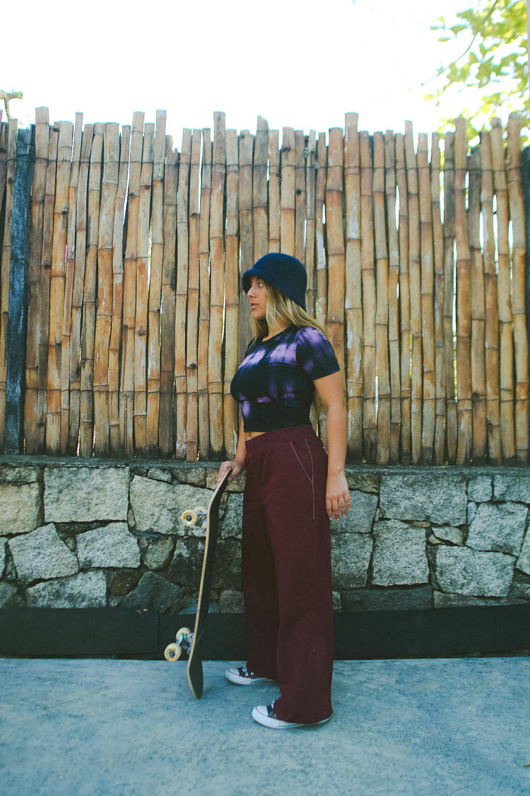 Camiseta Baby Look Mystical Malha Purple