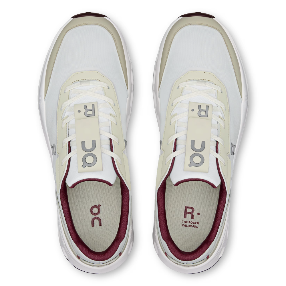 Tênis On The Roger Wildcard Ivory Maroon