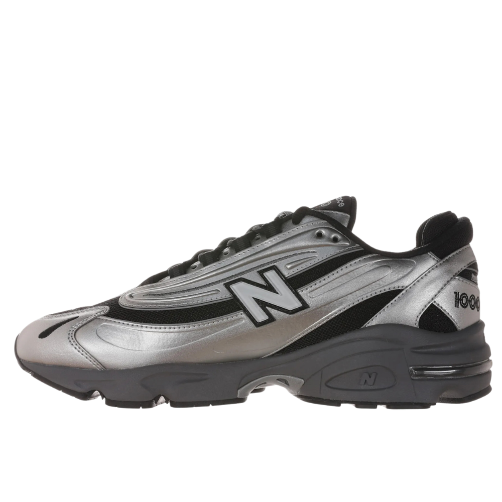 Tênis New Balance 1000 Masculino Preto e Cinza Metalizado