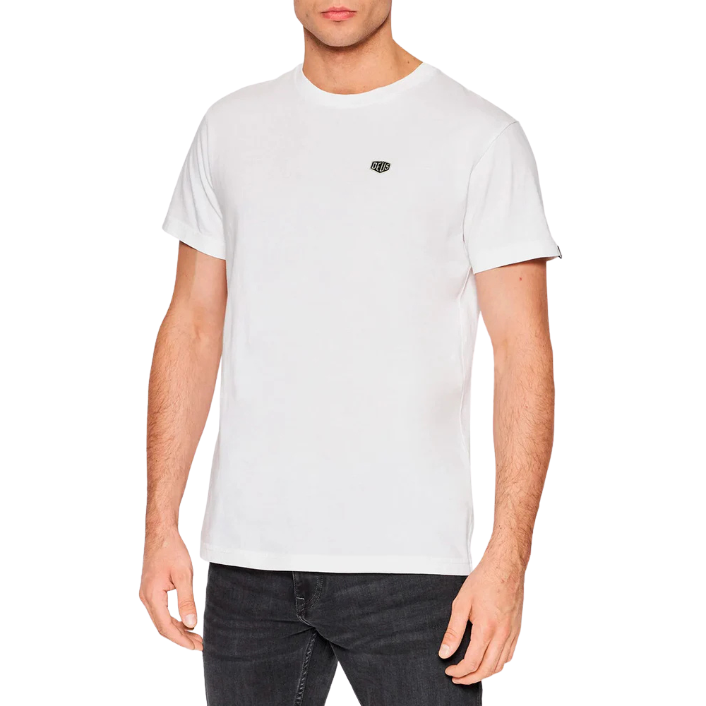 Camiseta Deus Ex Machina Shield Standart Branca