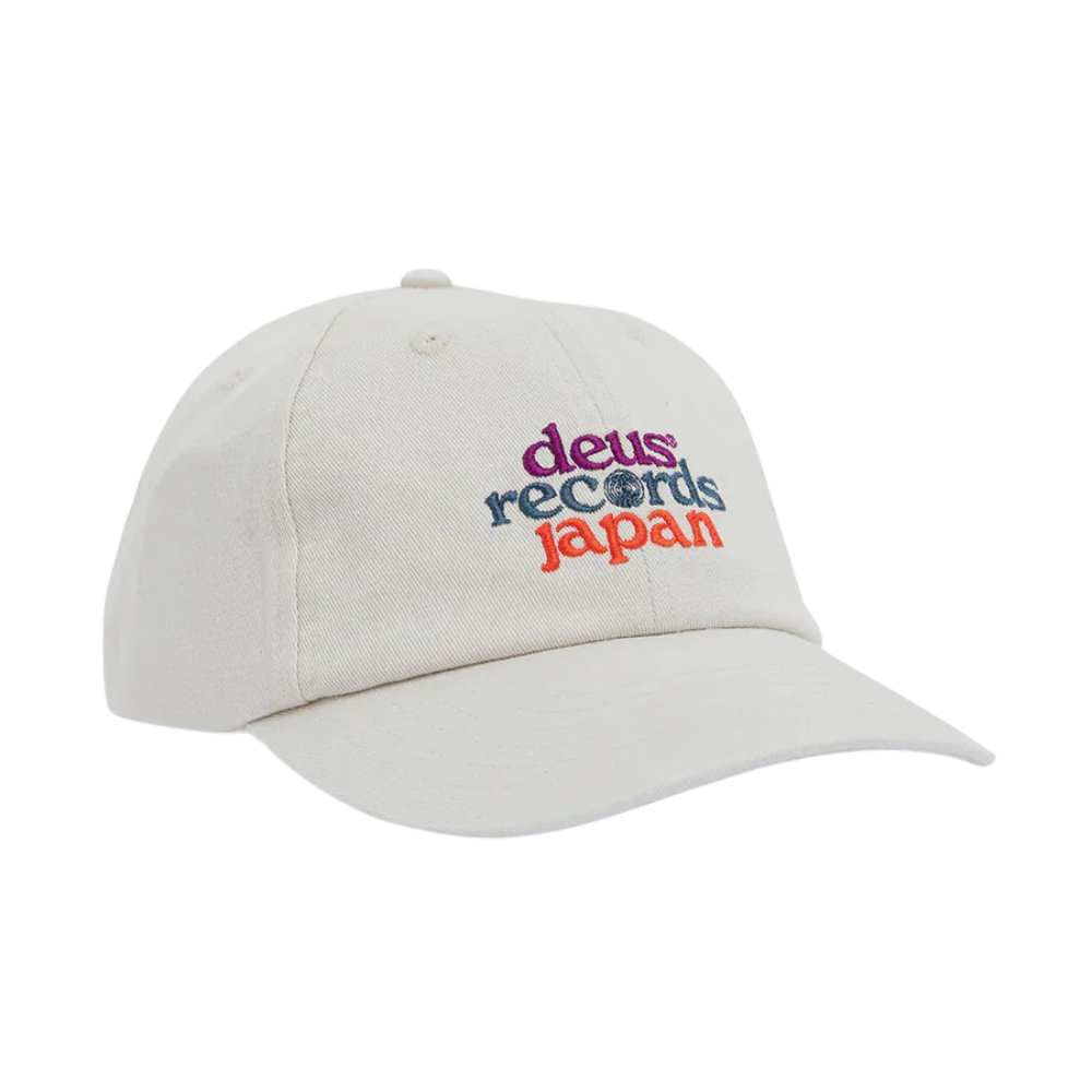 Boné Deus Ex Machina Records Dad Hat Strata Off White