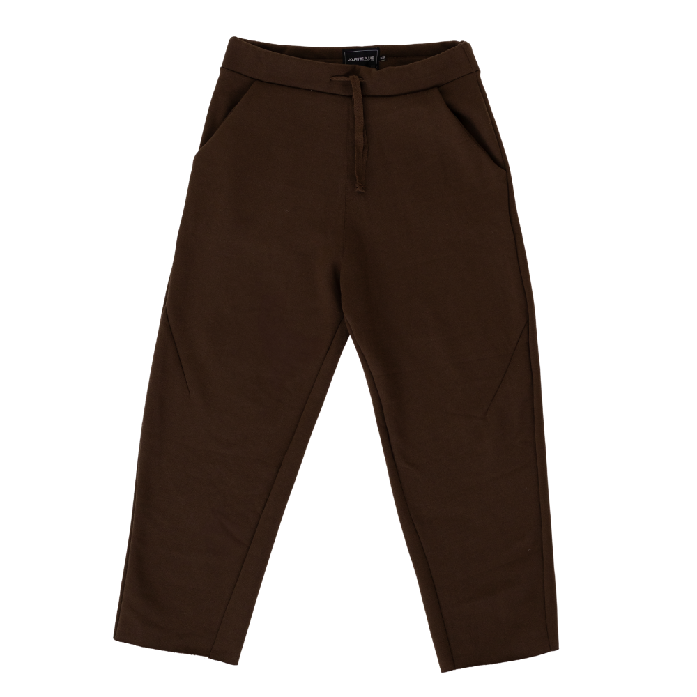 Calça Moletom Baggy Jours de Pluie Marrom