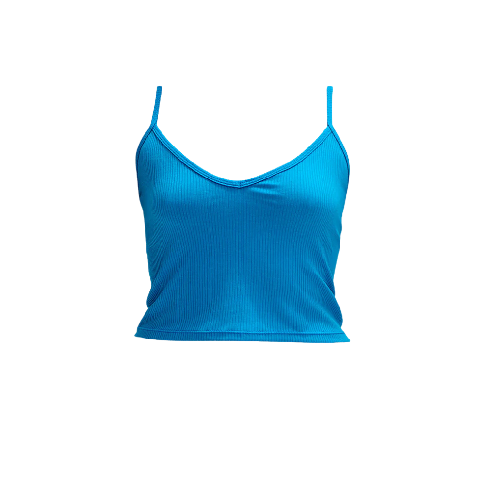 Regata Wild Malha Canelada Caribbean Blue