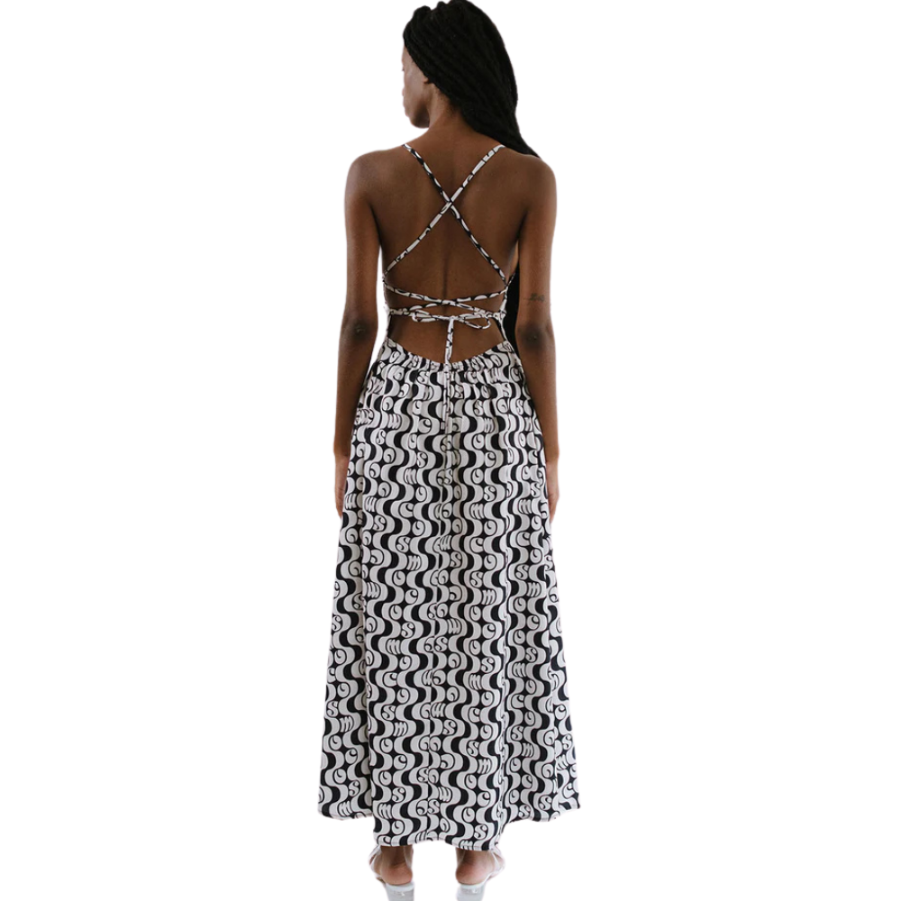 Vestido Cosmo Rio Naty Orla Preto