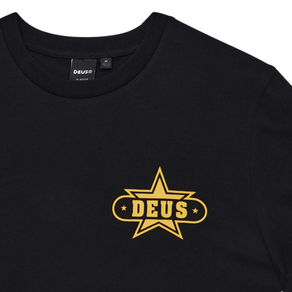 Camiseta Deus Ex Machina Gumshoe Preta