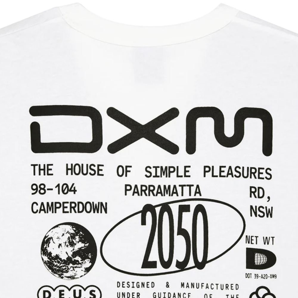Camiseta Deus Ex Machina Commitee Branca
