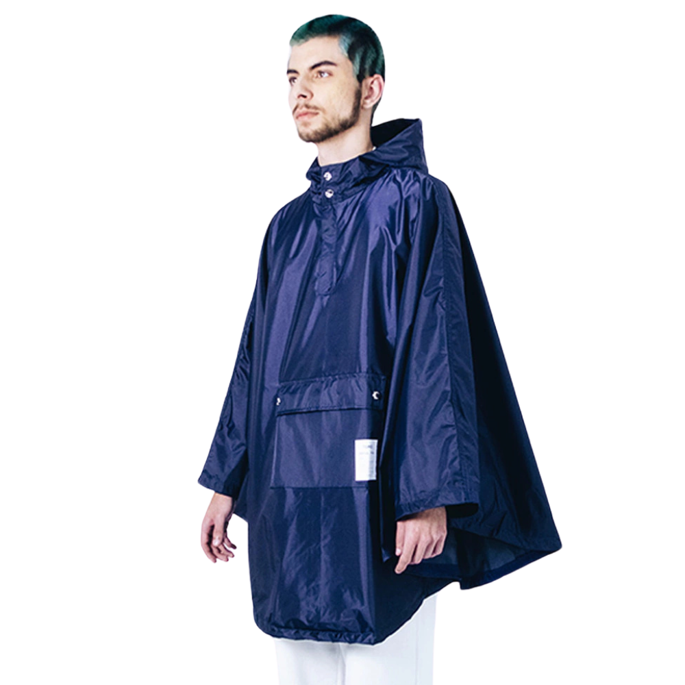 Poncho Toró Unissex Azul