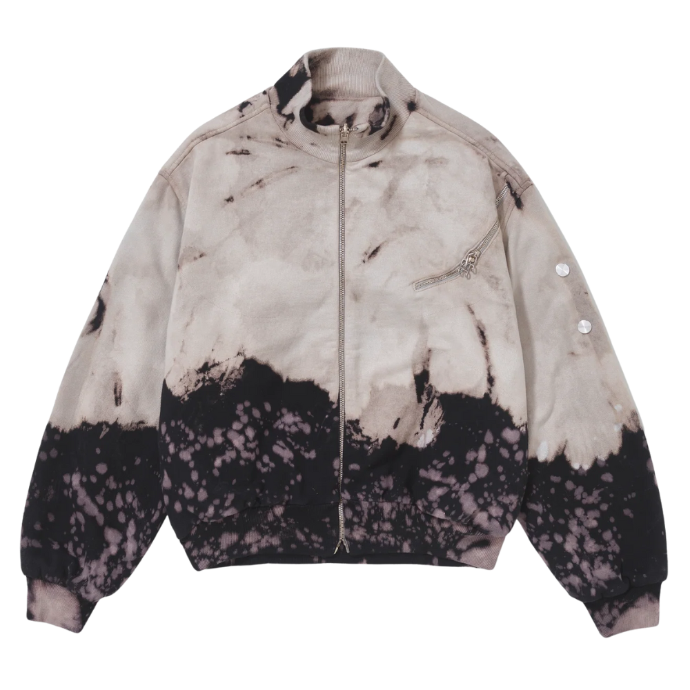 Jaqueta Dupla Face Pace Sweat Funnel Acid Cinza