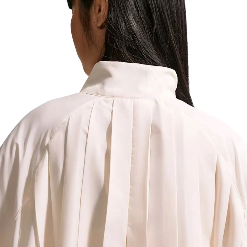 Vestido Nike Sportswear Pleated Bege