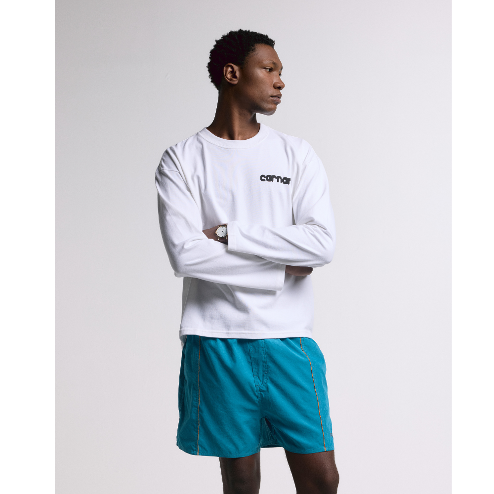 Shorts Carnan Azul Petróleo