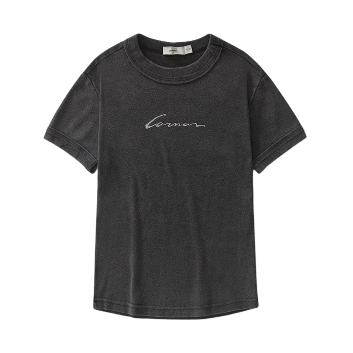Camiseta Baby Tee Carnan Signature Preta