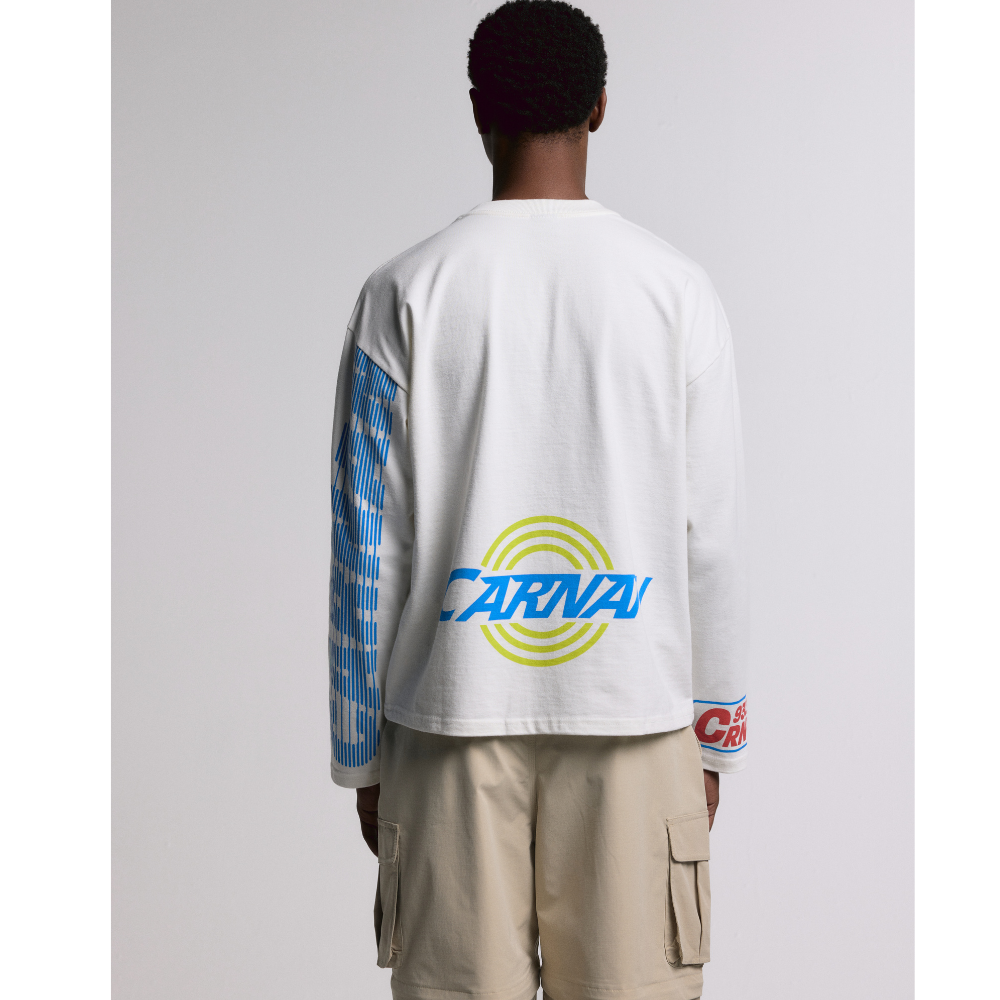 Camiseta Boxy Manga Longa Carnan Logos