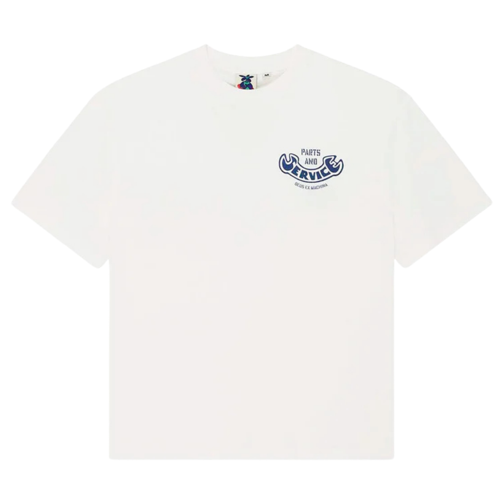 Camiseta Deus Ex Machina Ruff And Smooth Branca