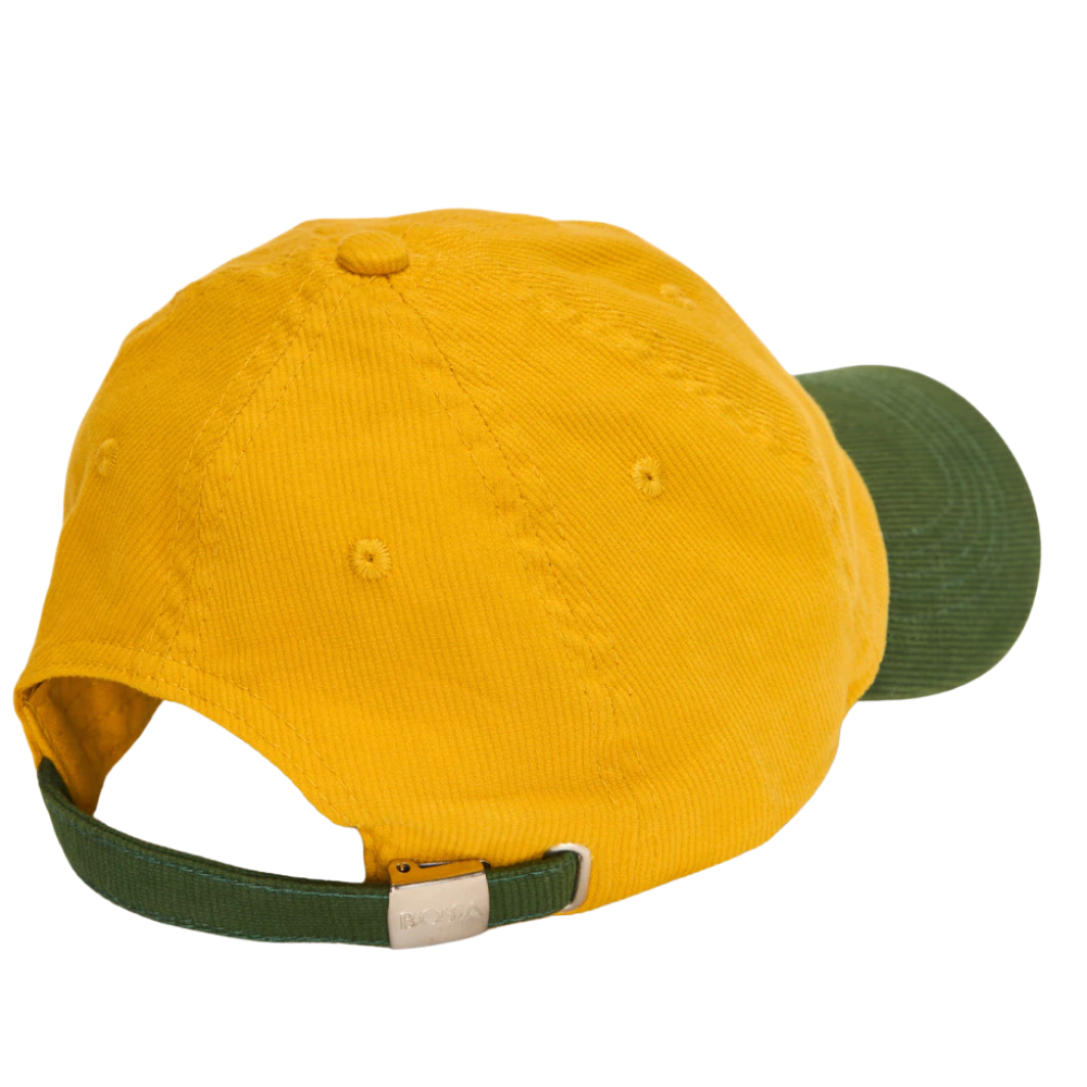 Boné Bossa Bandeira Cotele Verde e Amarelo