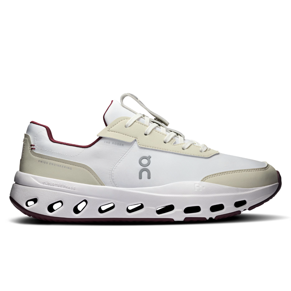 Tênis On The Roger Wildcard Ivory Maroon