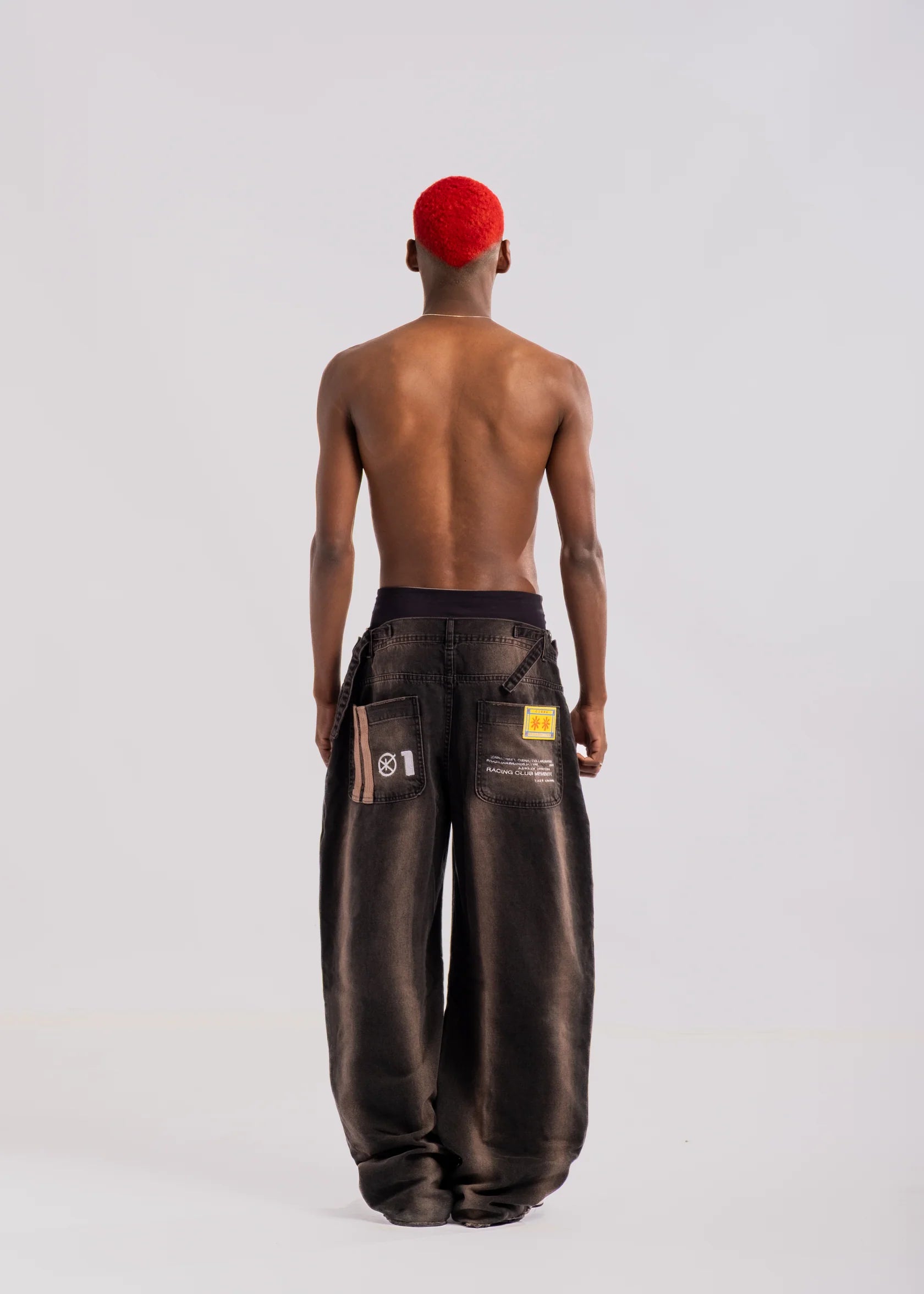 Calça Ciena Oil Stains Denim