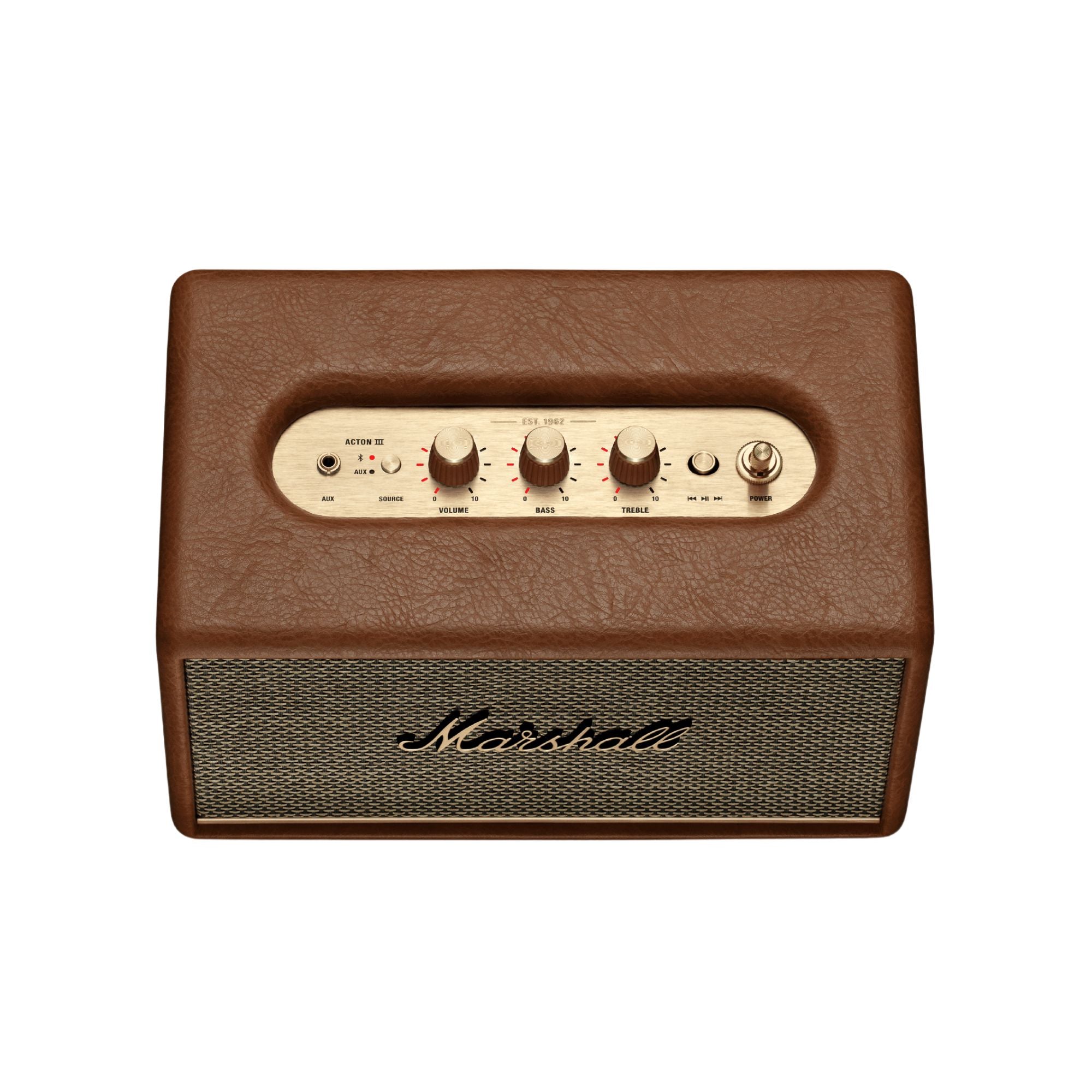 Marshall Acton III Bluetooth Speaker Brown
