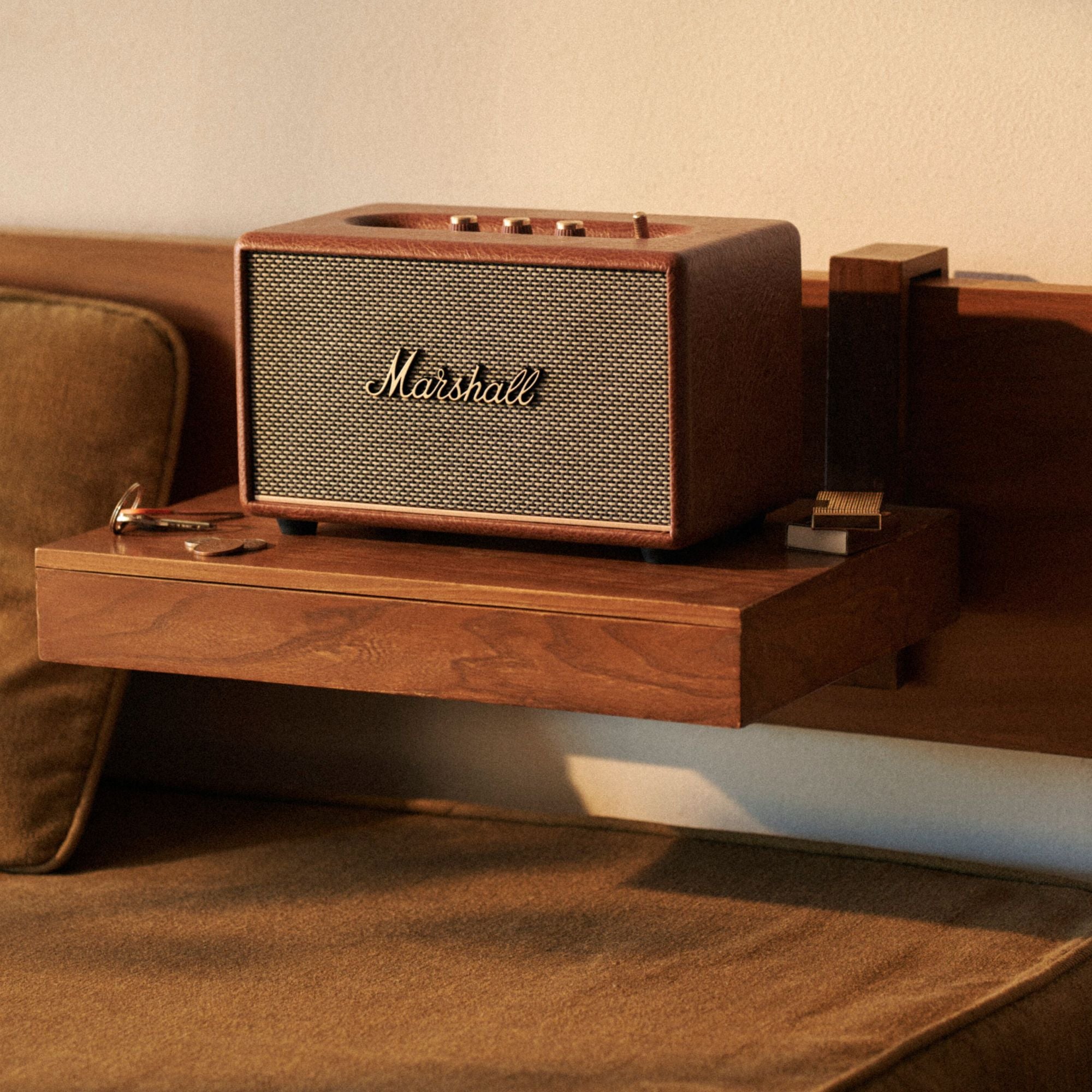 Marshall Acton III Bluetooth Speaker Brown