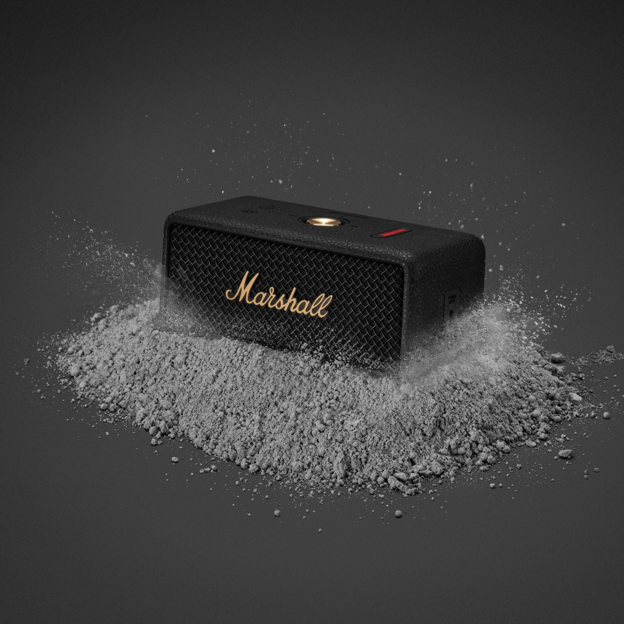 Marshall Emberton III Bluetooth Speaker Black and Brass