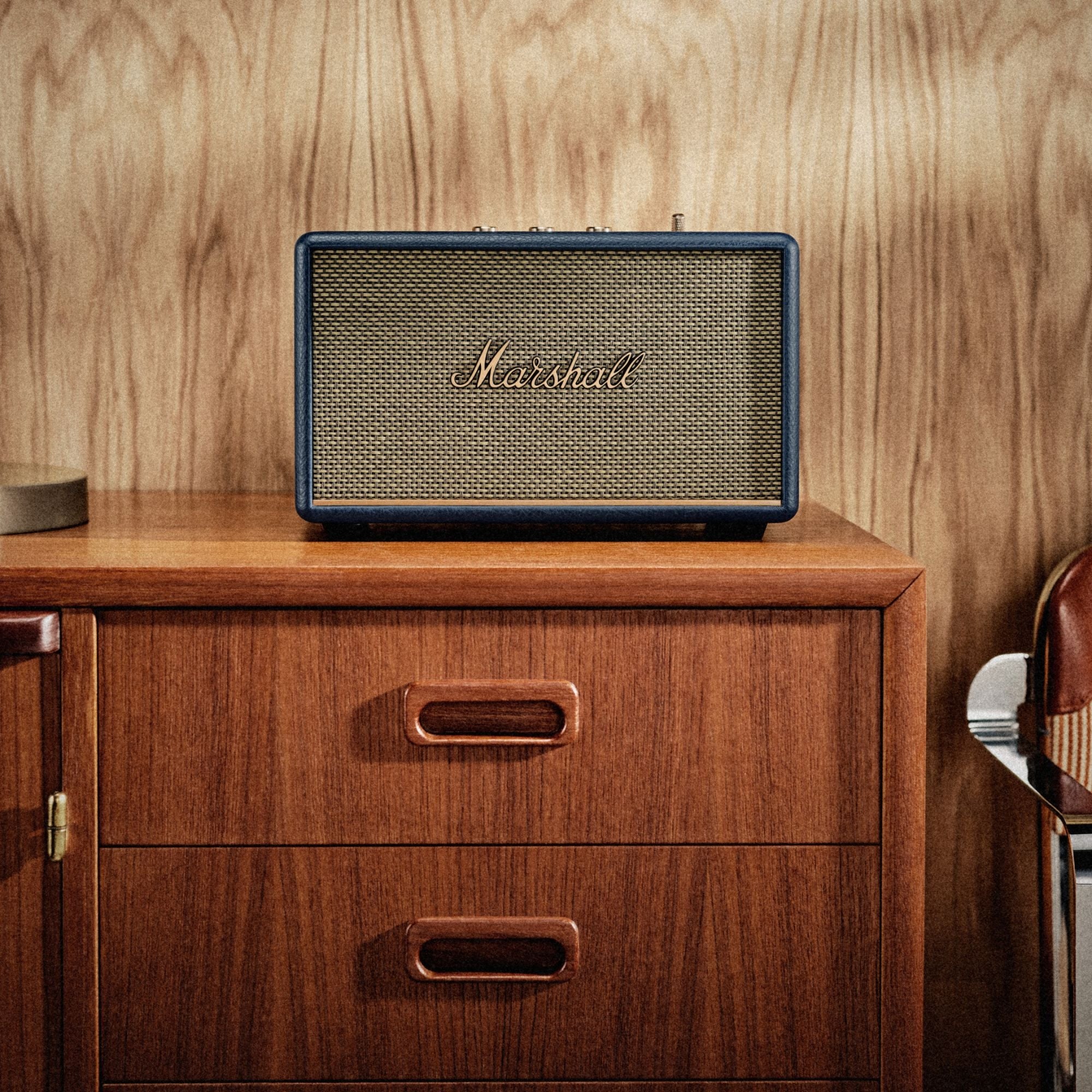 Marshall Acton III Bluetooth Speaker Midnight Blue