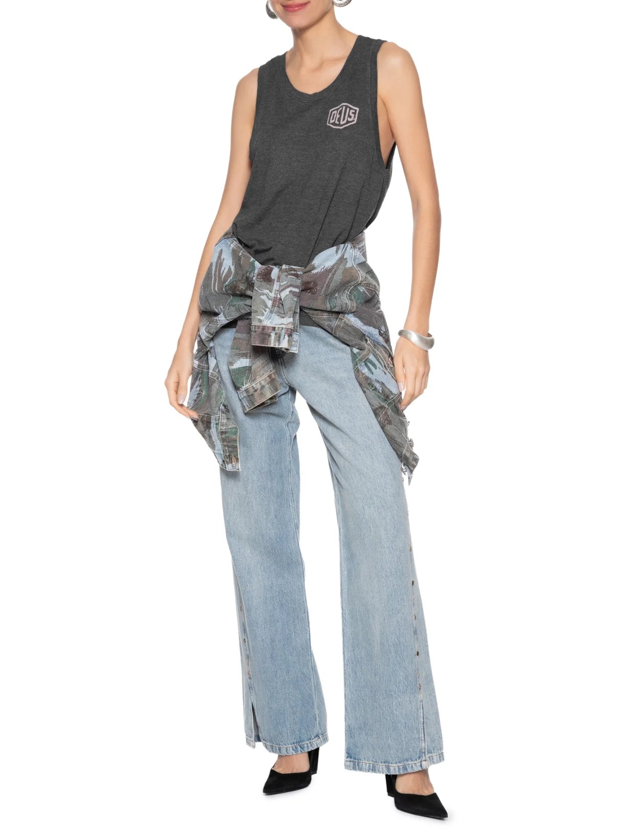 Regata Feminina Deus Ex Machina São Paulo Mescla