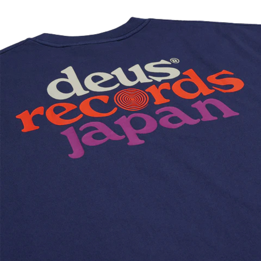 Camiseta Oversized Deus Ex Machina Strata Marinho