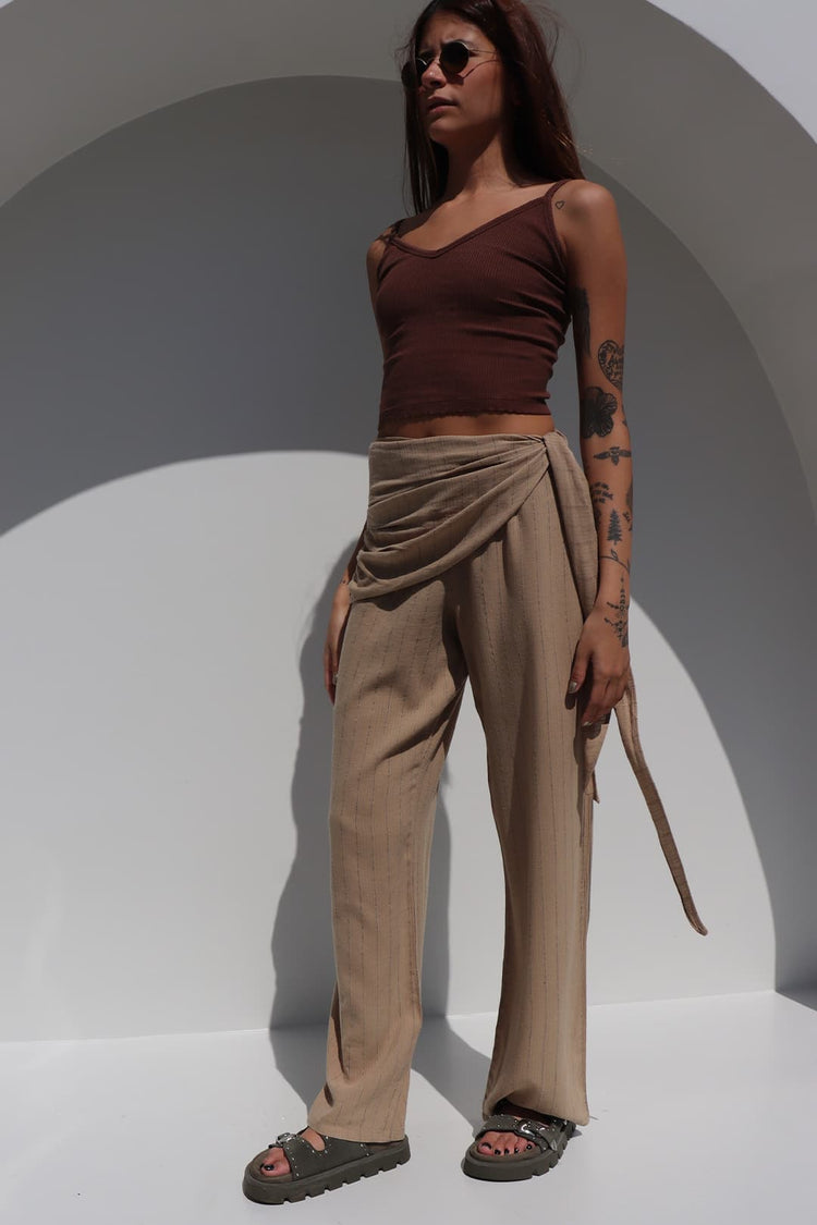 Calça Developpe Pareo Sand