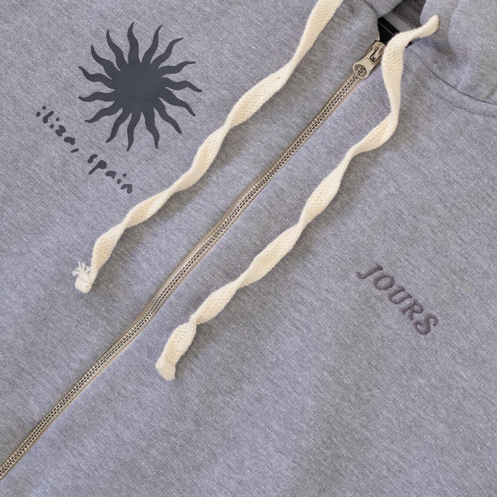 Jaqueta Jours de Pluie Ibiza Cinza