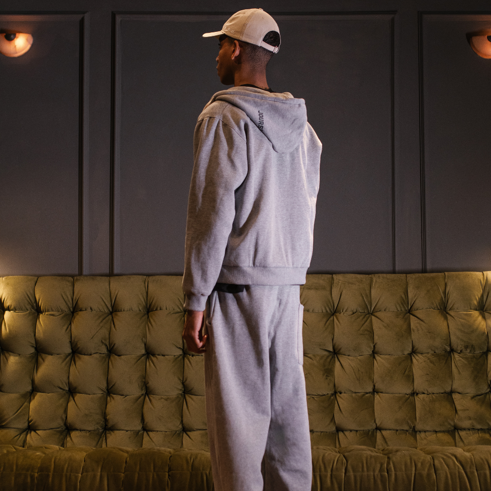 Jaqueta Jours de Pluie Ibiza Cinza