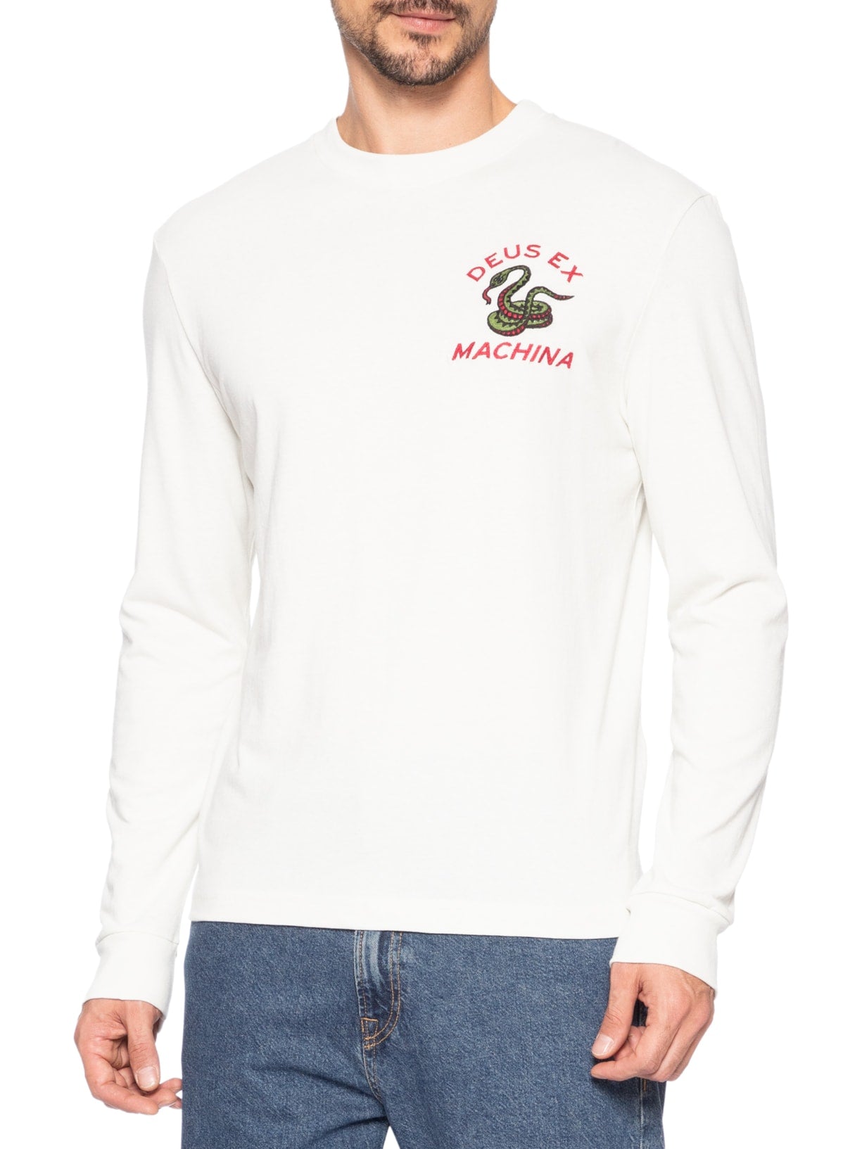 Camiseta Deus Ex Machina Danger Noodle Branca
