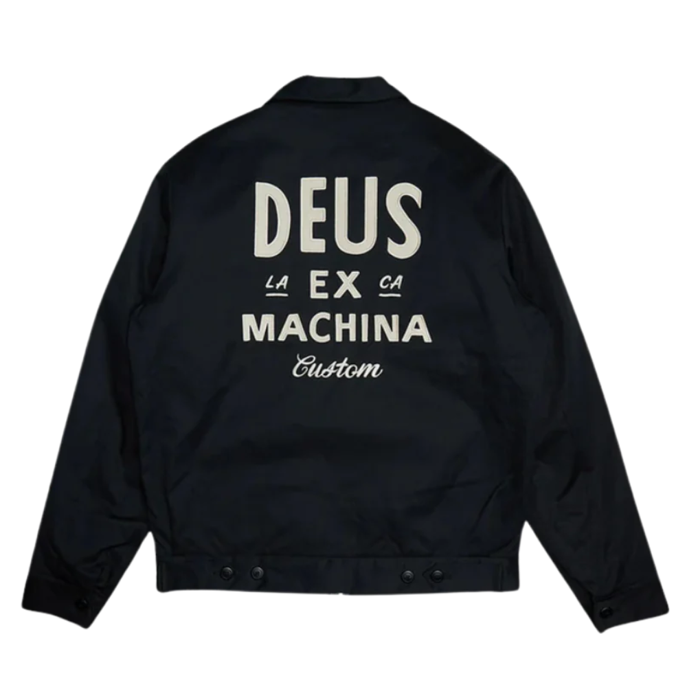 Jaqueta Regular Deus Ex Machina Workwear 2.0 Preta