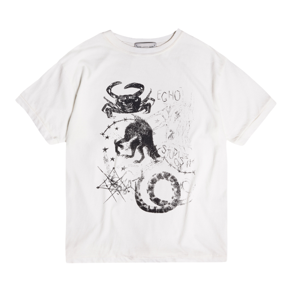 Camiseta Regular Egho Gnosis Off White