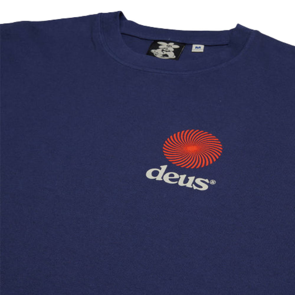 Camiseta Oversized Deus Ex Machina Strata Marinho