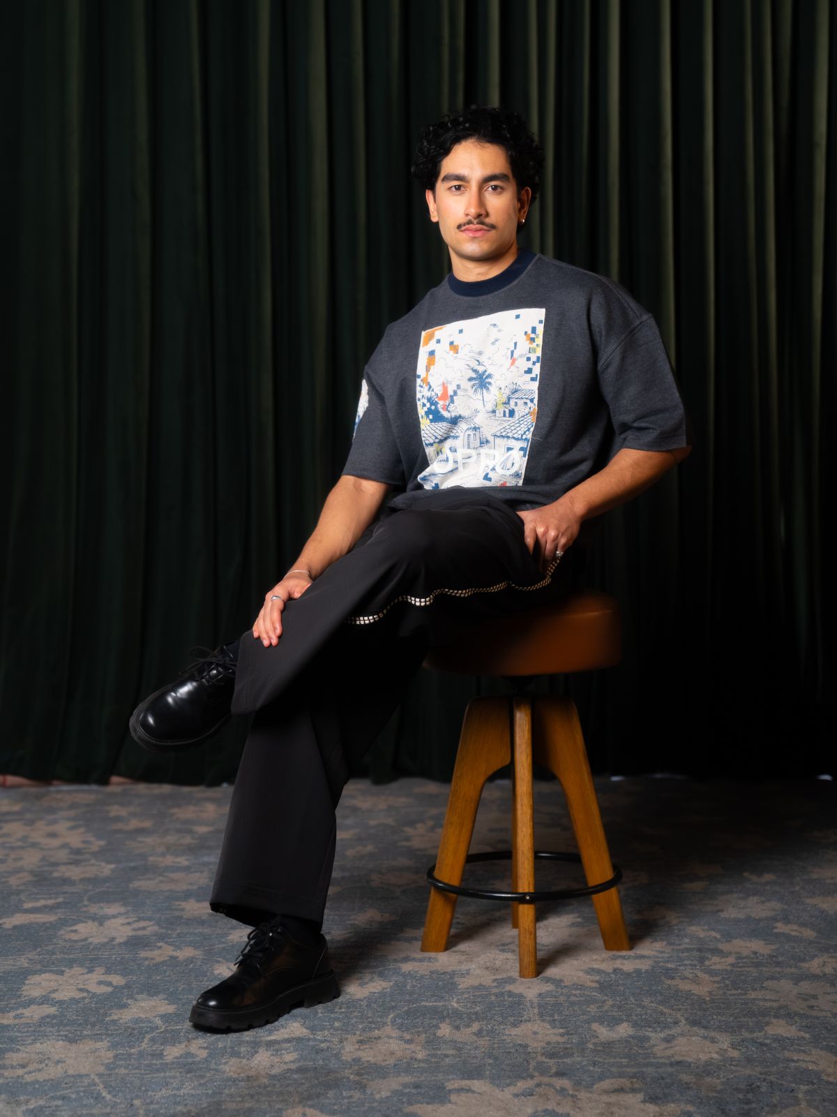 Camiseta Boxy Sopro Casitas