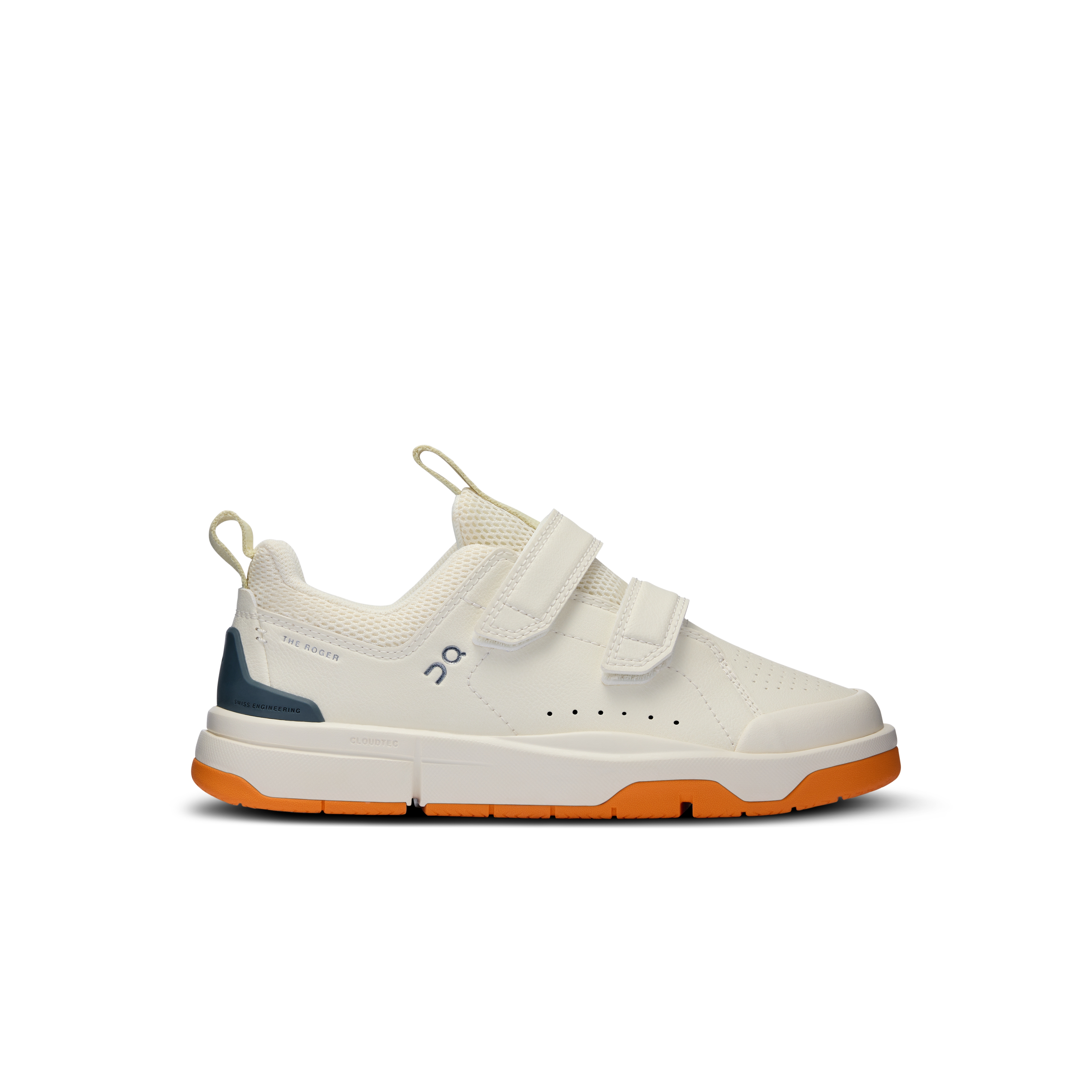 Tênis On The Roger Kids Ivory Orange
