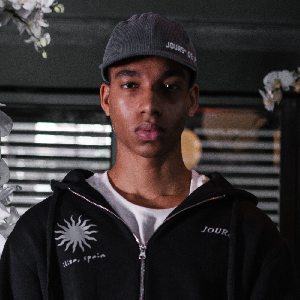 Boné Jours de Pluie Cinza