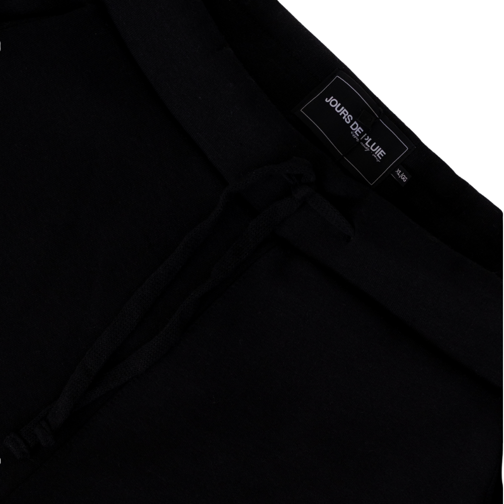 Calça Moletom Baggy Jours de Pluie Preta