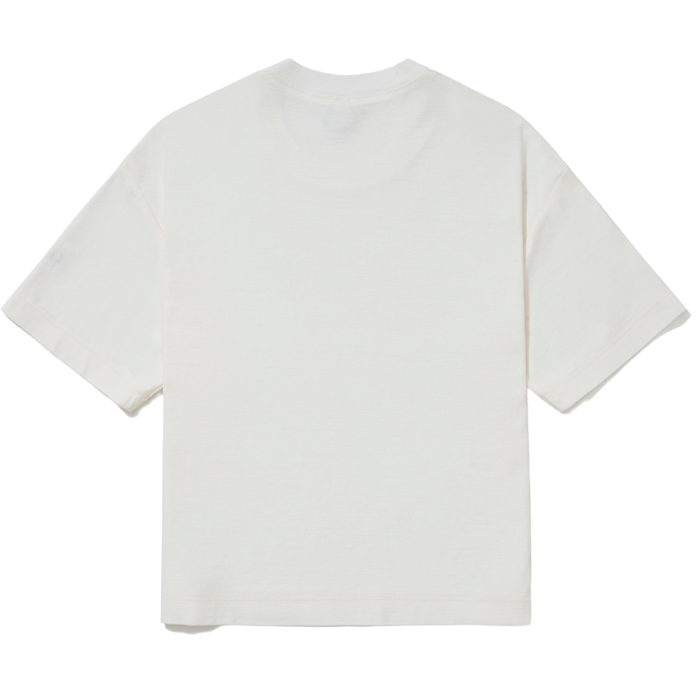 Camiseta Dupla Face Pace Pattern Branca